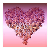 Heart collage of cuddling Cupid like characters (Print Only) thumbnail