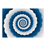 Blue Modern Floral Interior Design (Print Only) thumbnail