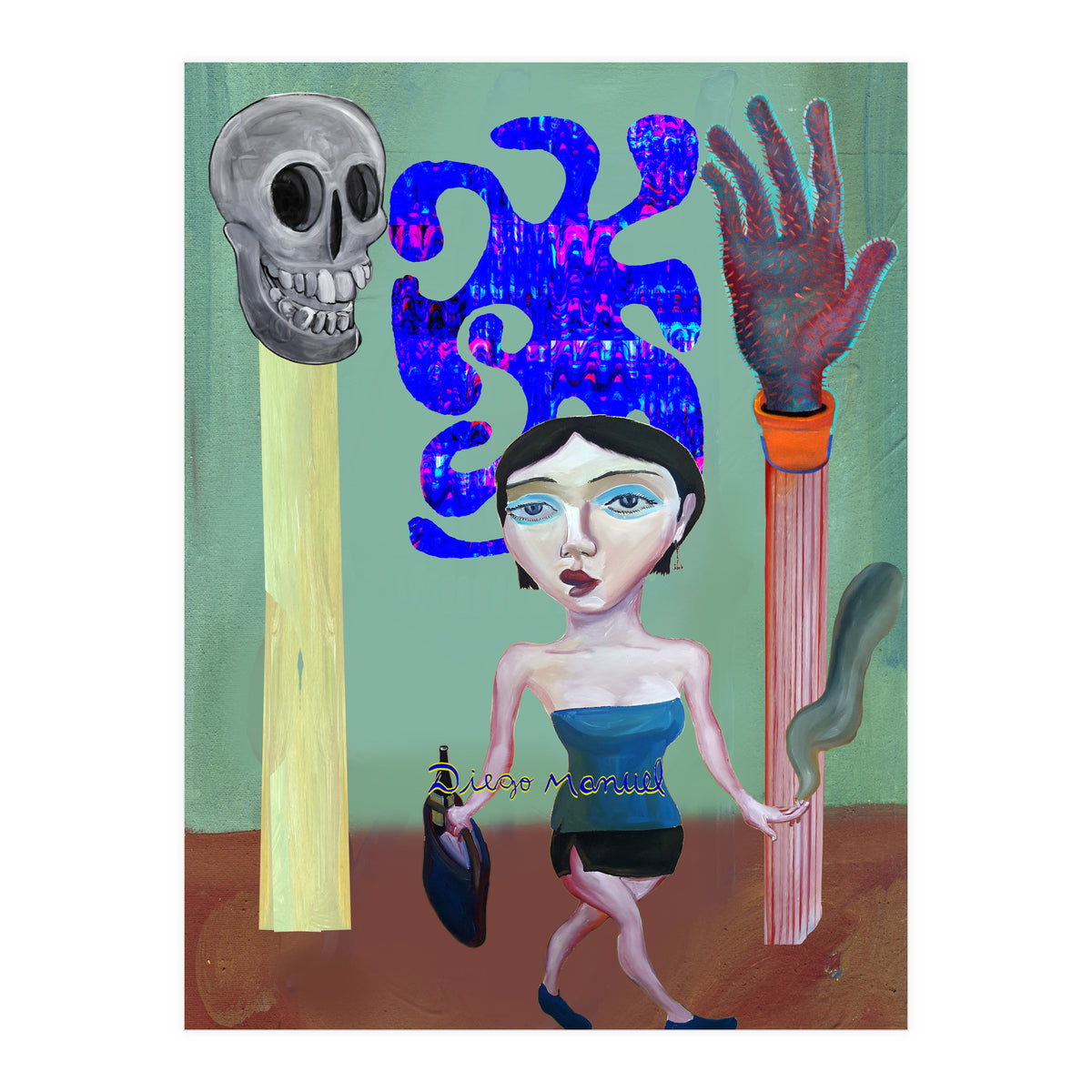 Graffiti Digital 2022 889 (Print Only)