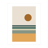 Ocean - Mid Century Landscape (Print Only) thumbnail
