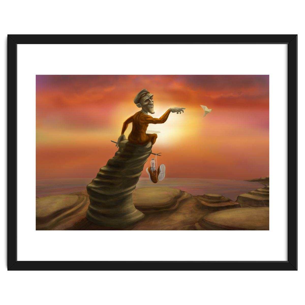 Superhero on a break