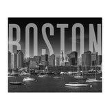 BOSTON Skyline | Monochrome (Print Only) thumbnail