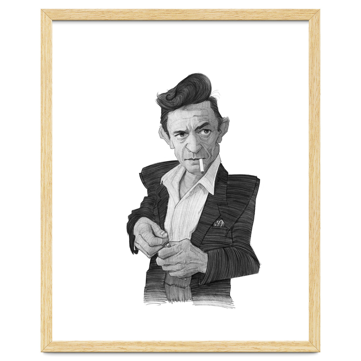 Johnny Cash Portrait