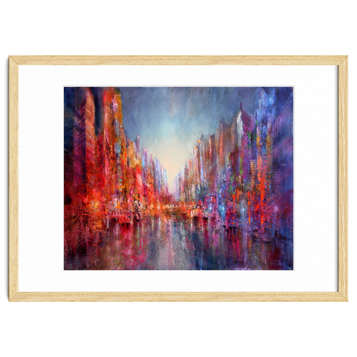 Stadt Am Fluss  - city on the riverside