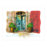 Mediterranean Door (Print Only) thumbnail
