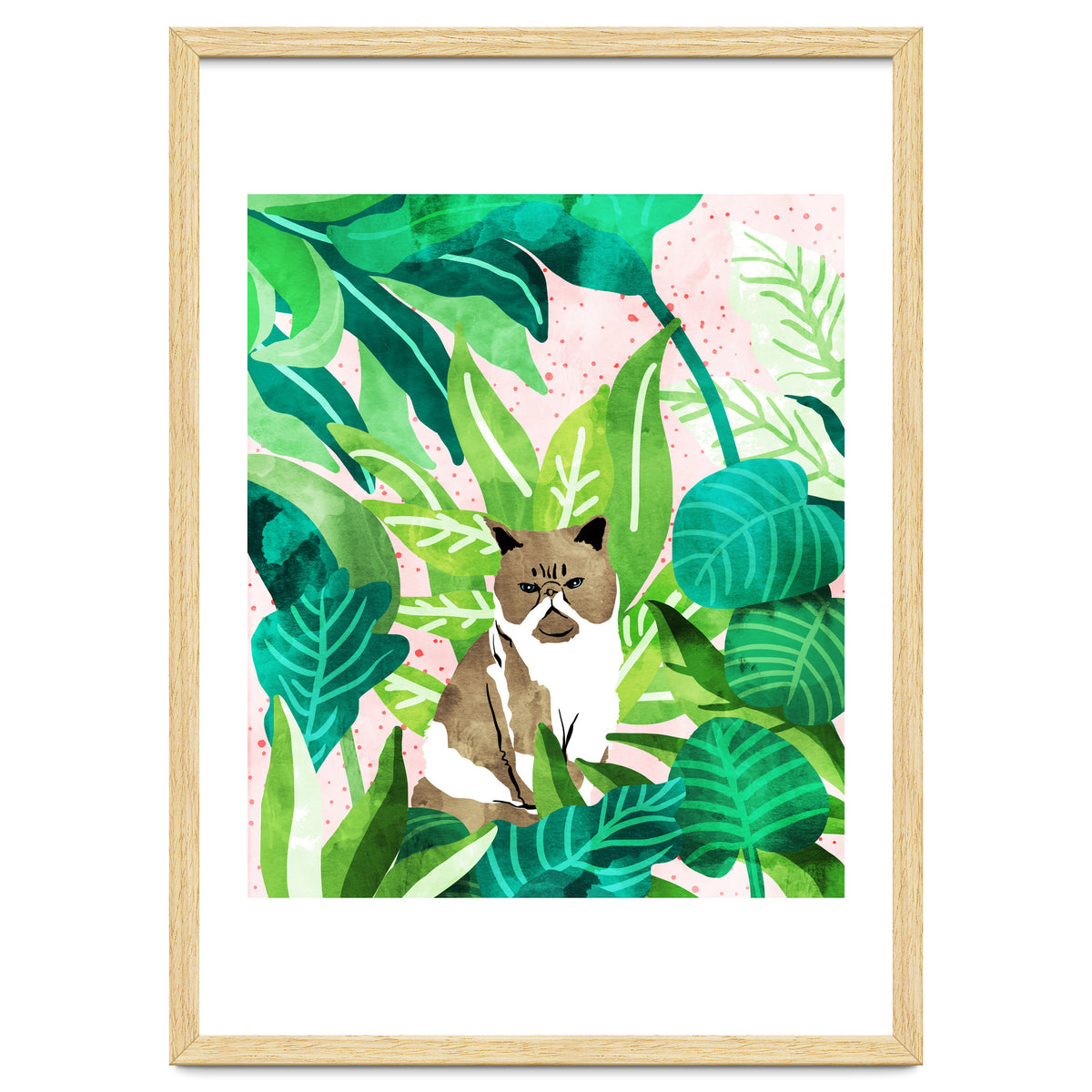Tropical Glam Cat