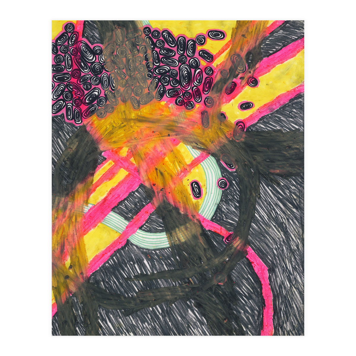 Neon Falling (Print Only)