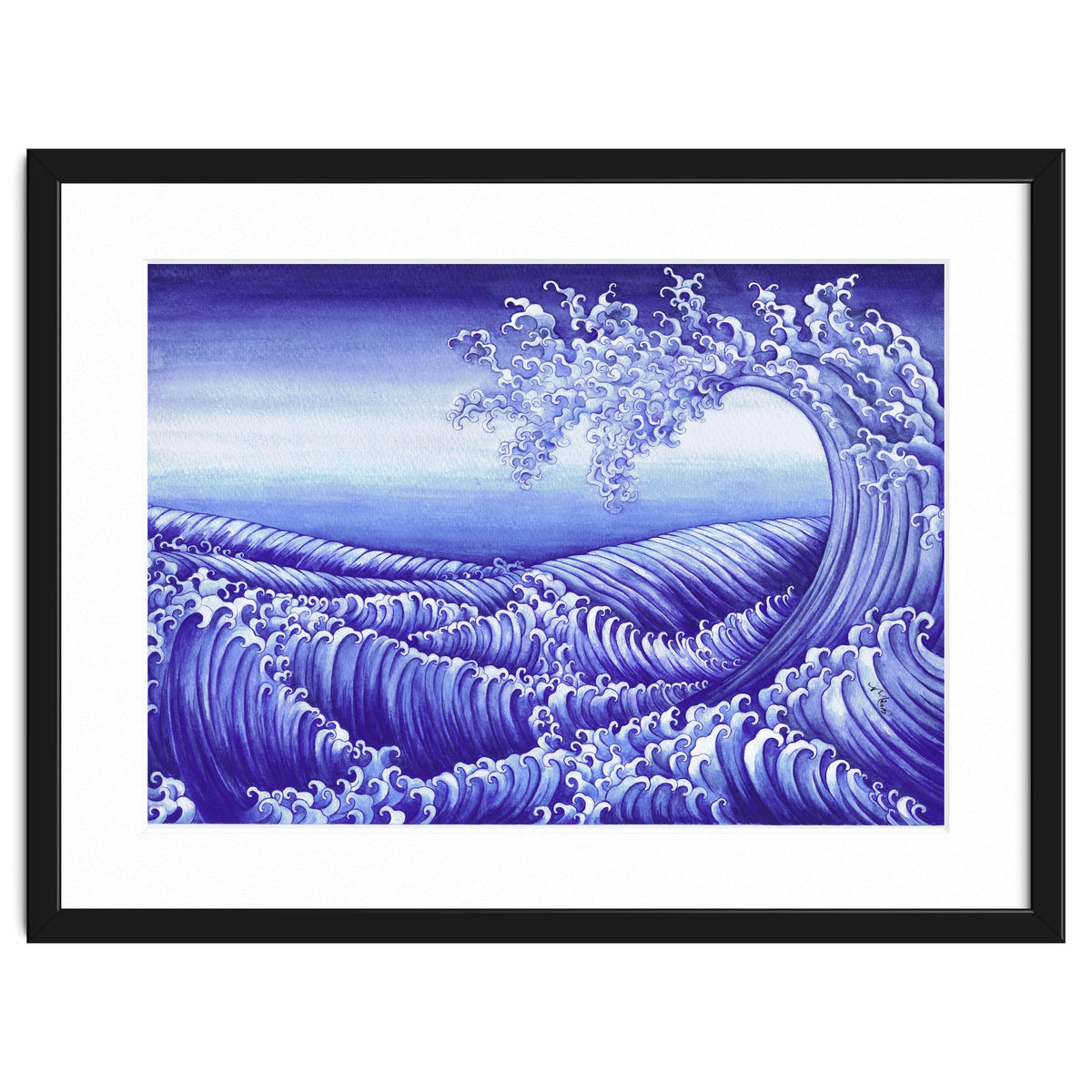 Turbulent Water Triptych part 3