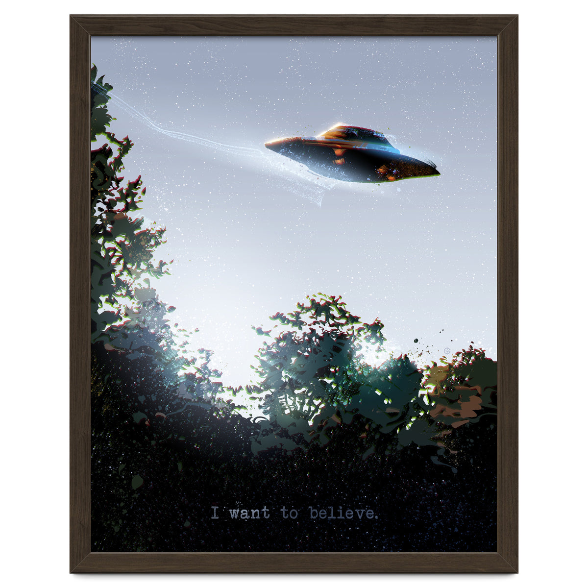 I Want To Believe Displate