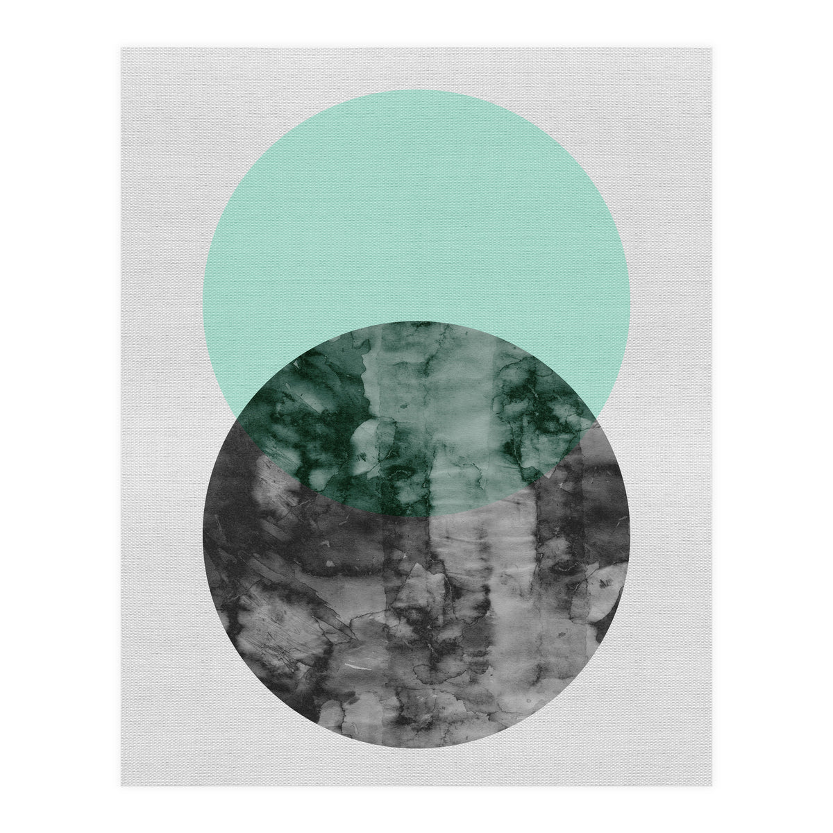 Geometric Watercolor V (Print Only)