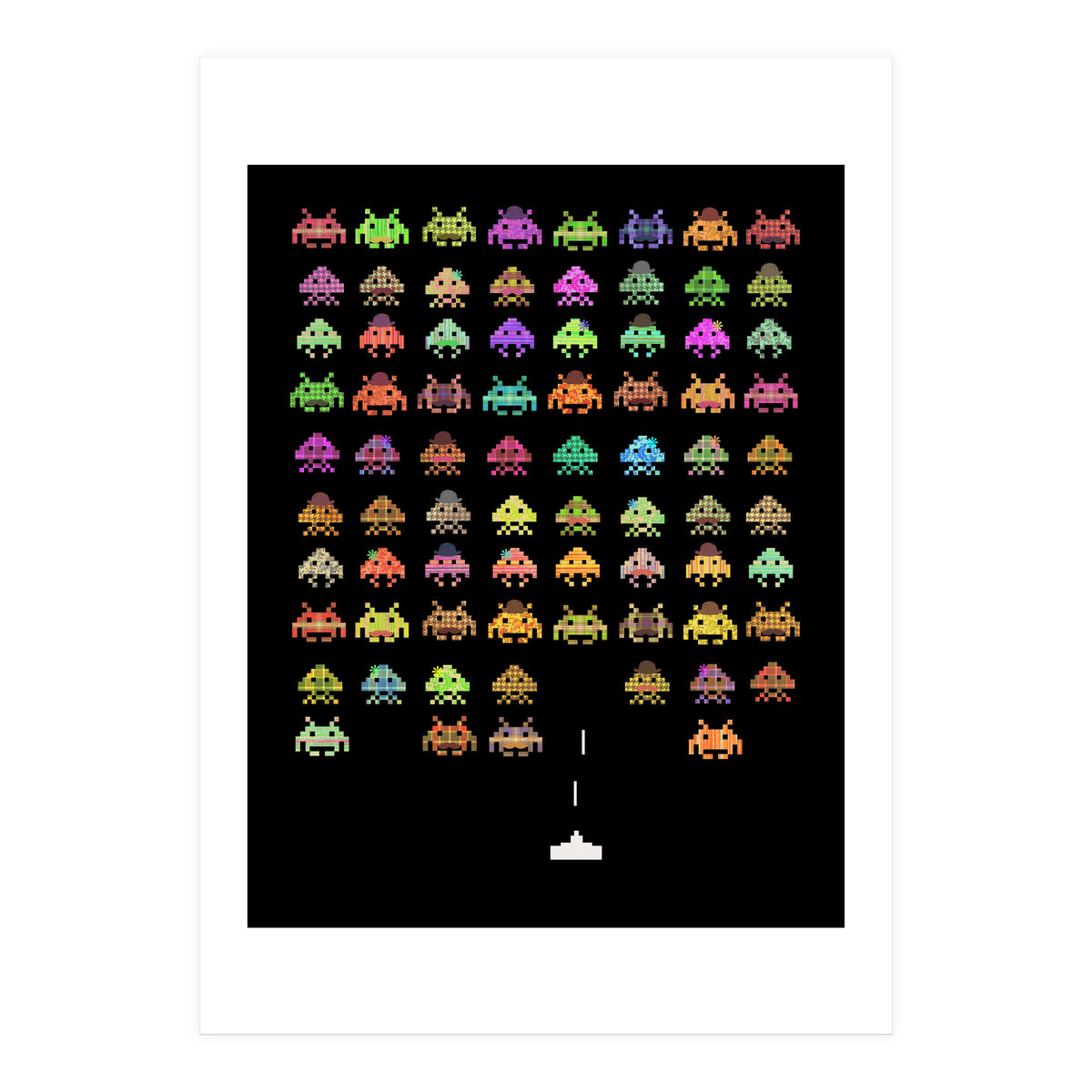 Fashionable Invaders (Print Only)