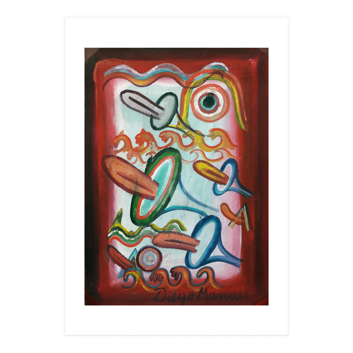 Formas En El Espacio 23 (Print Only)