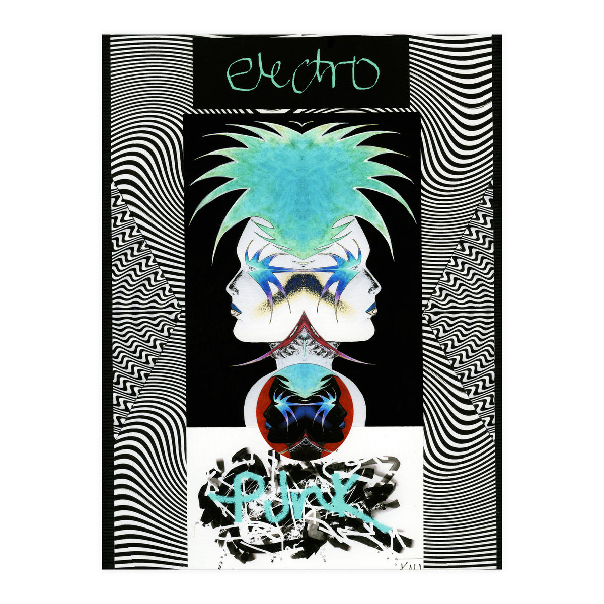 Warpaint: Punk Turquoise (Print Only)