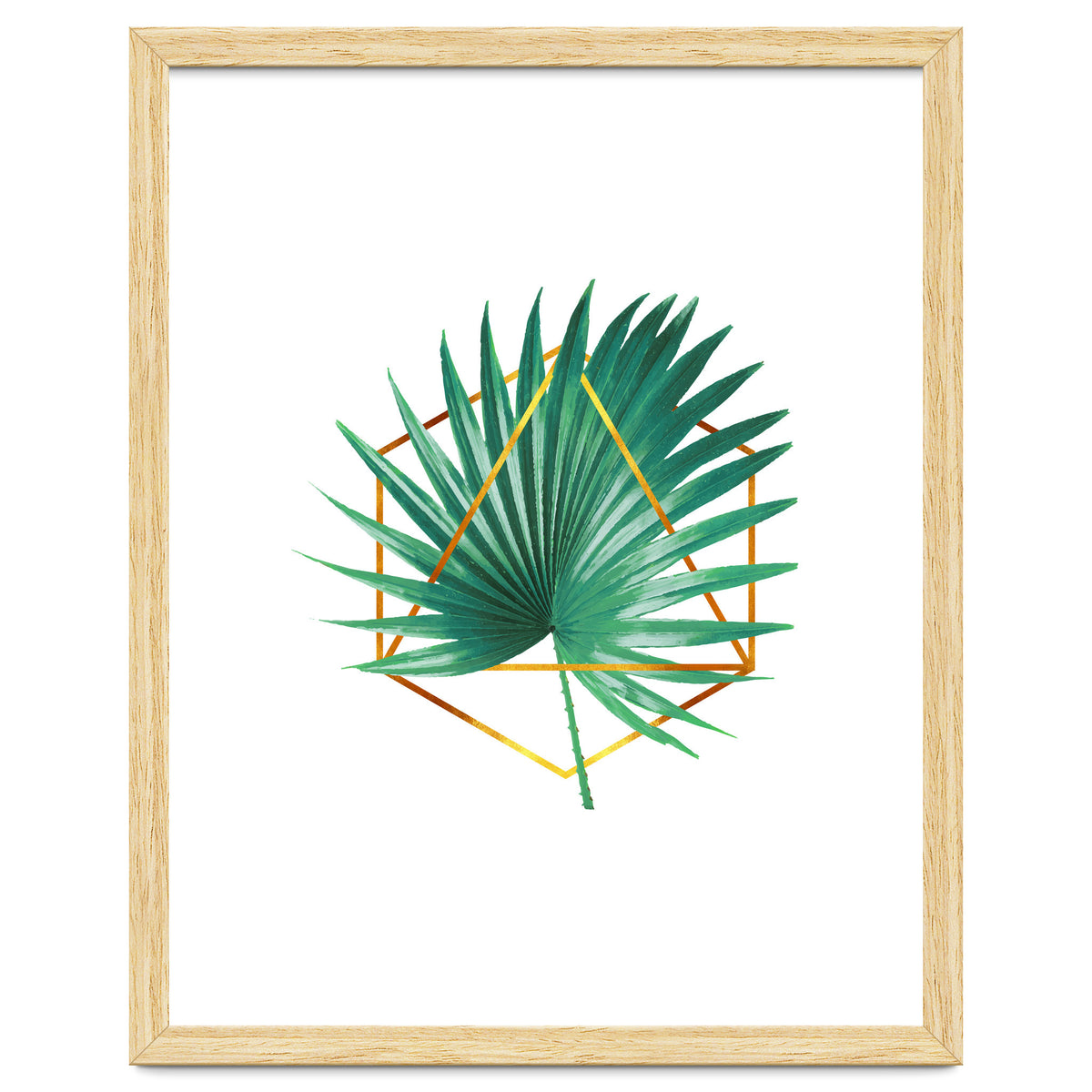 Tropical Palm Leaf 01