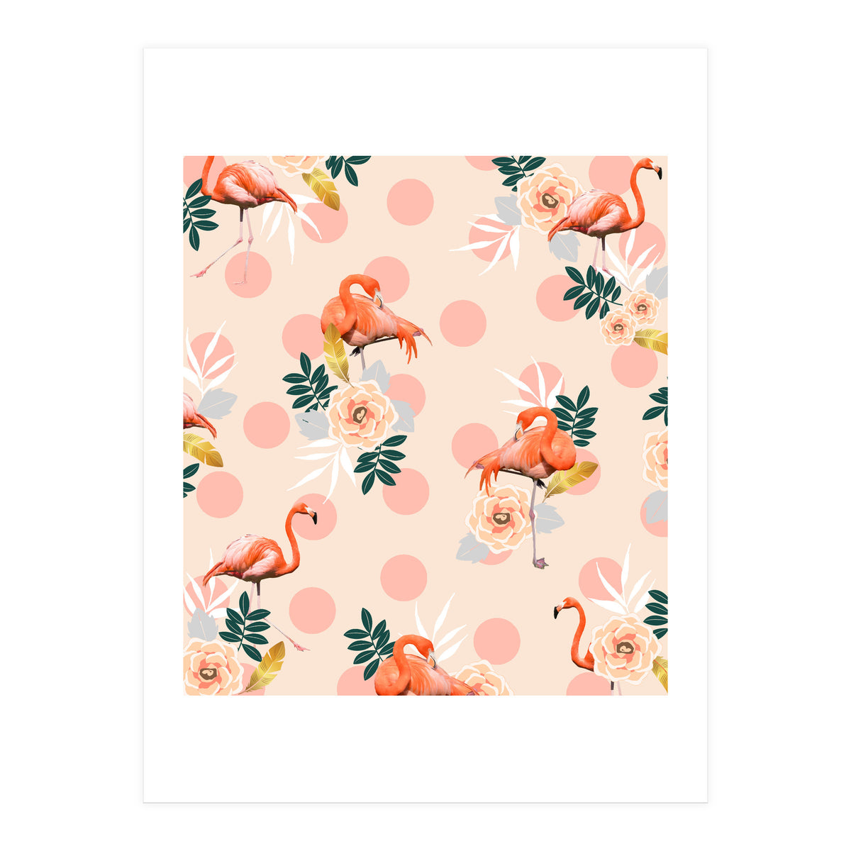 Flamingo Jazz (Print Only)