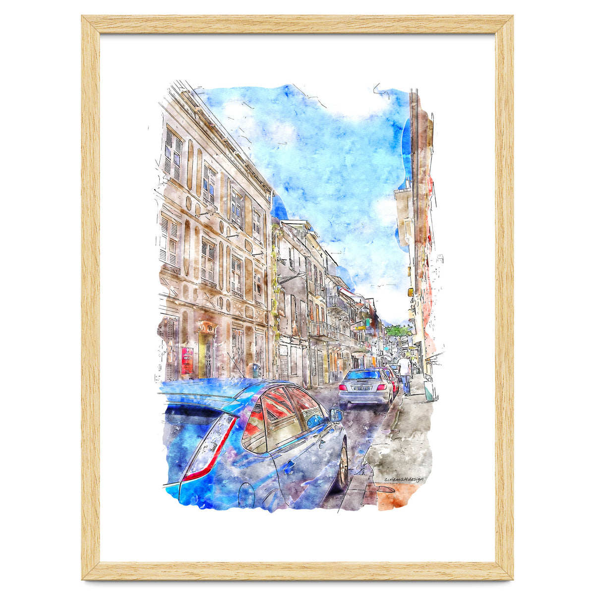 Street of Fort-de-France