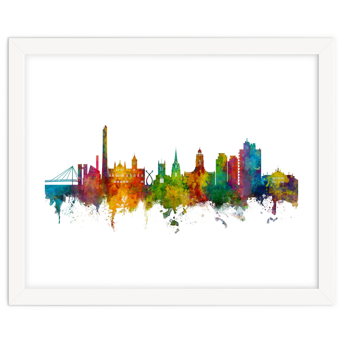 Northampton England Skyline