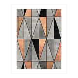 Concrete and Copper Triangles (Print Only) thumbnail