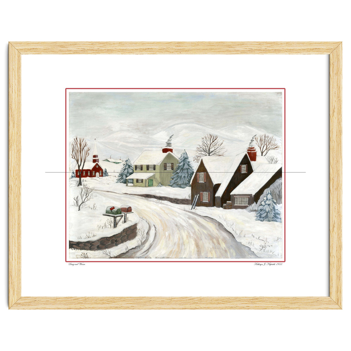 Snug & Warm Watercolor