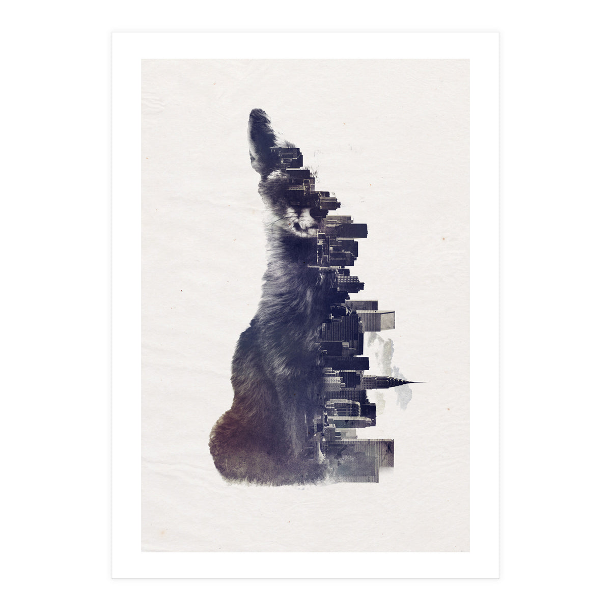 Fox From The City (Print Only)