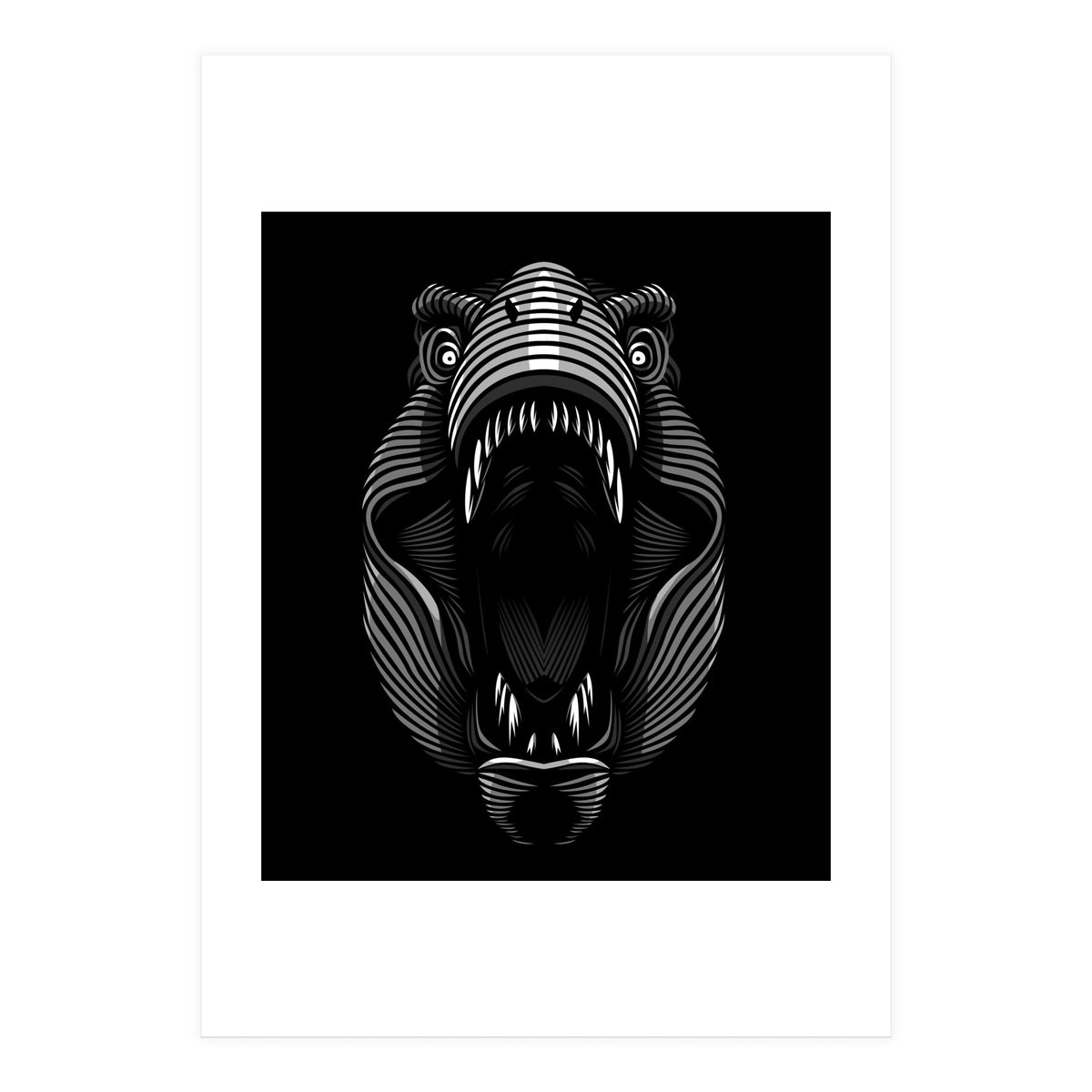 T-Rex Lines (Print Only)