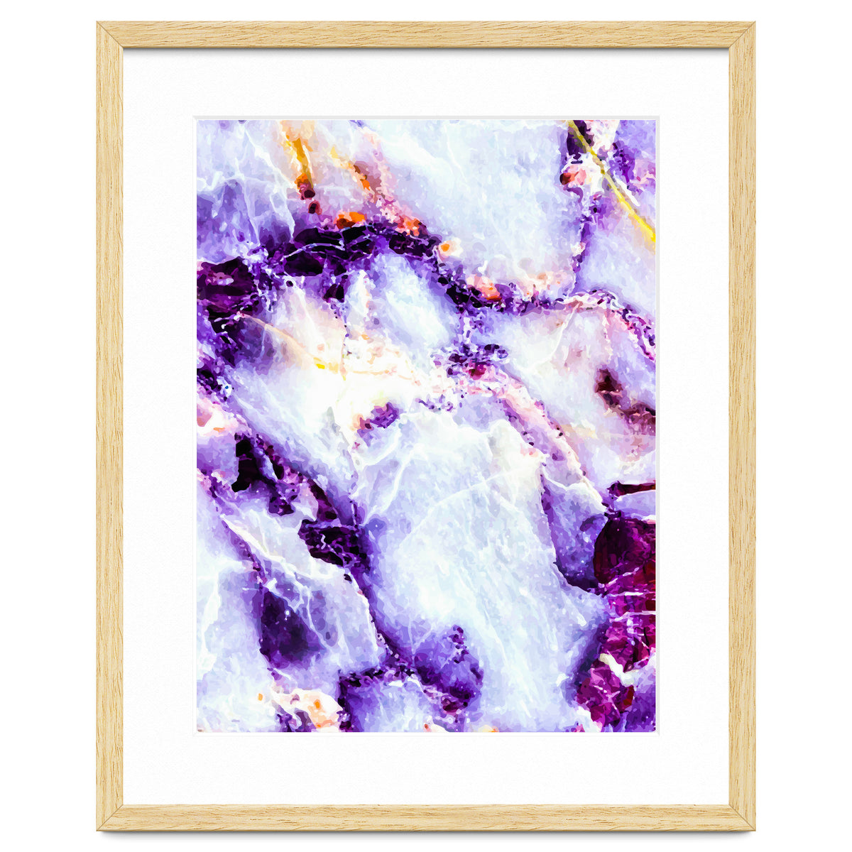 Purple marbling I