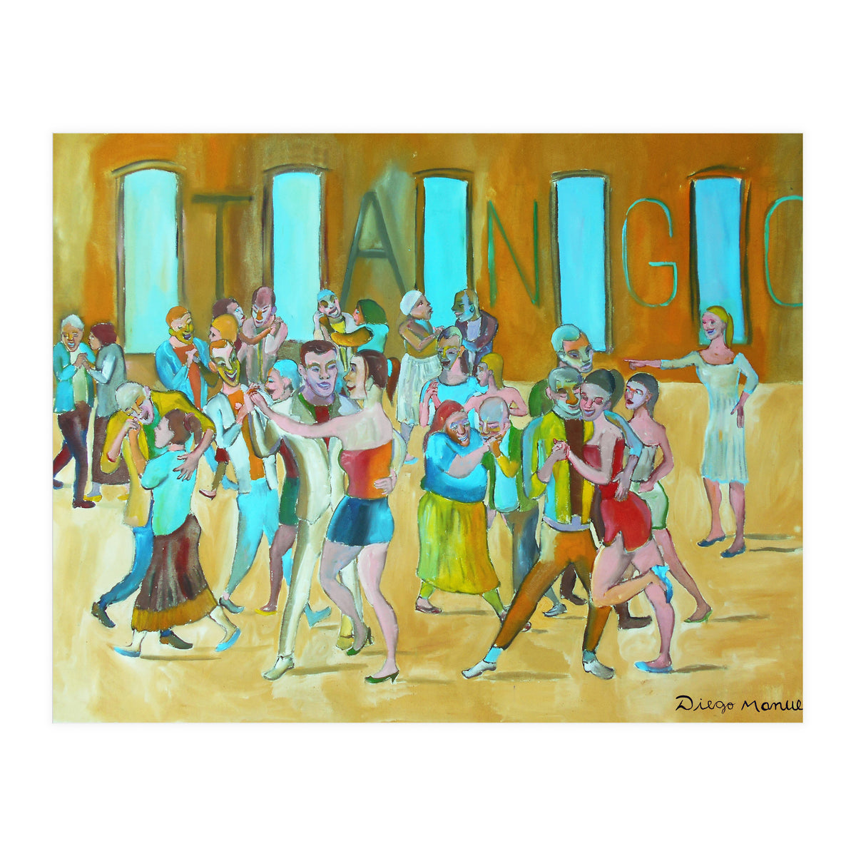 Academia De Tango (Print Only)