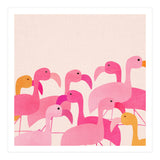 Florida Flamingos (Print Only) thumbnail