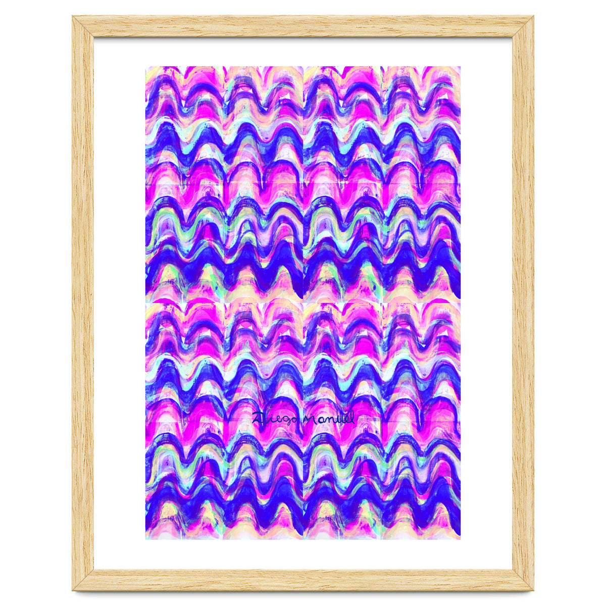 Pop abstract color full