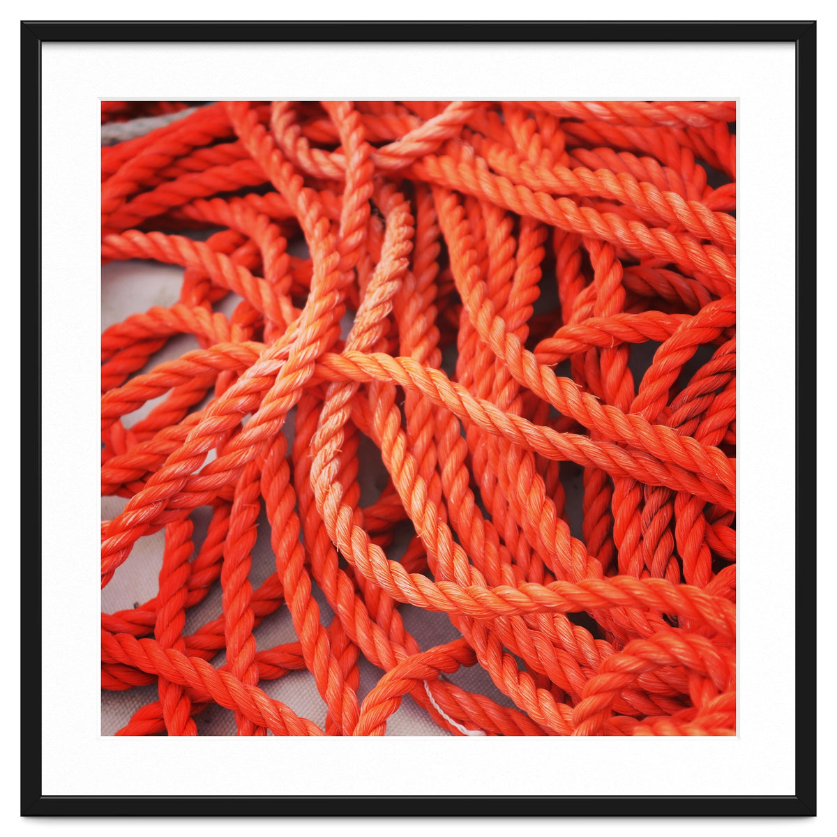 Orange ropes