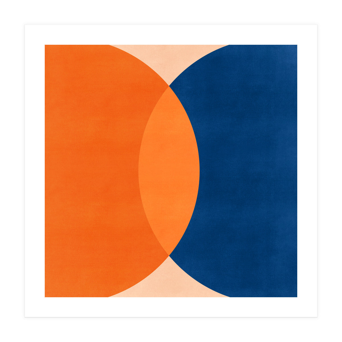 Sun Moon Abstract (Print Only)