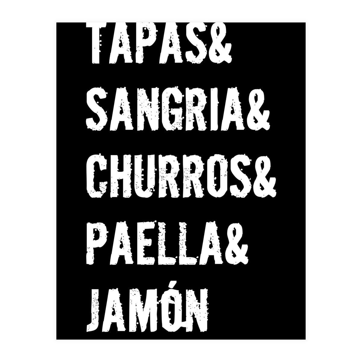 Its A Spaniard Thing  (Print Only)