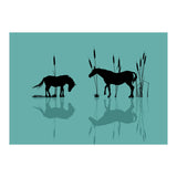 Horses By The Water (Print Only) thumbnail
