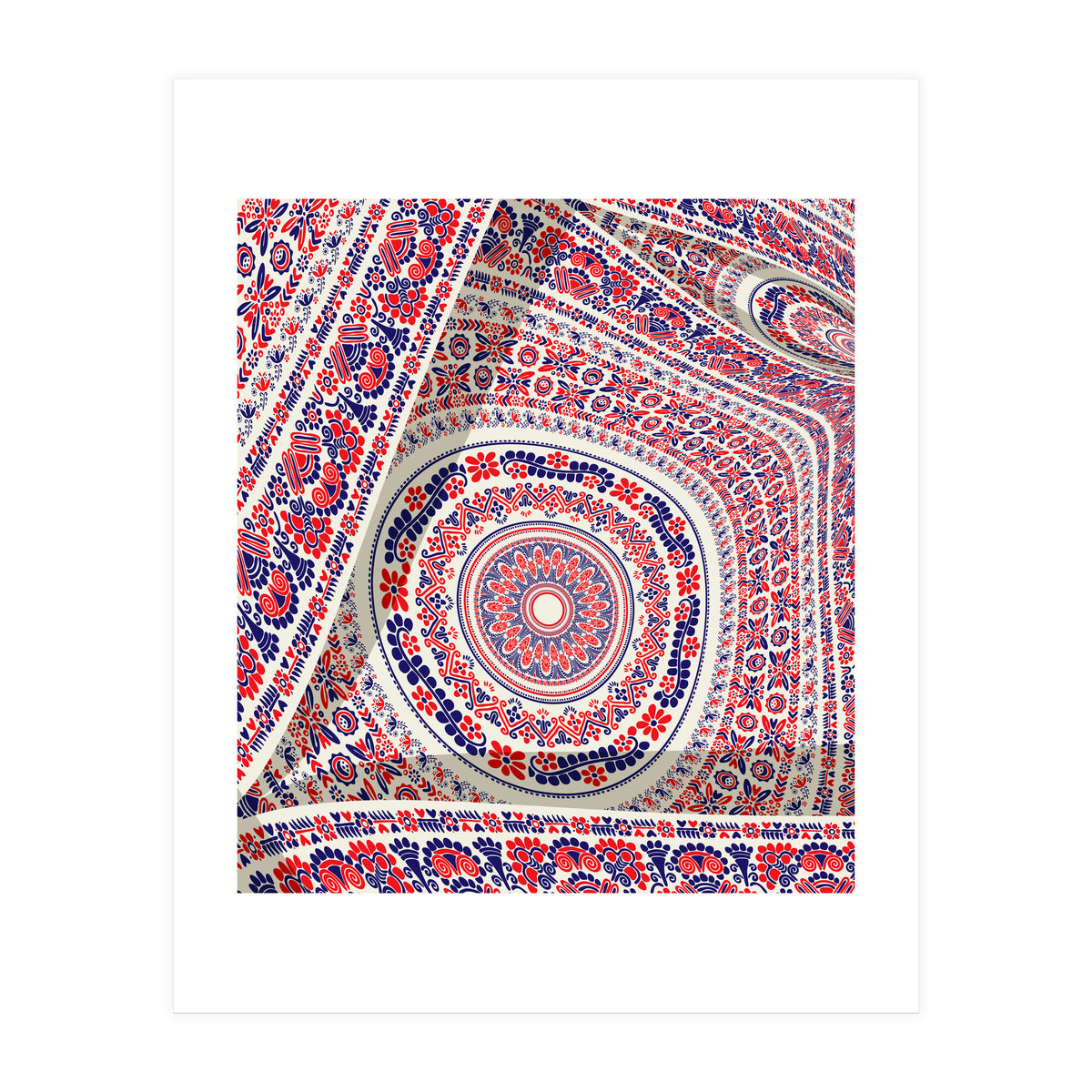 Romanian embroidery background 38 (Print Only)