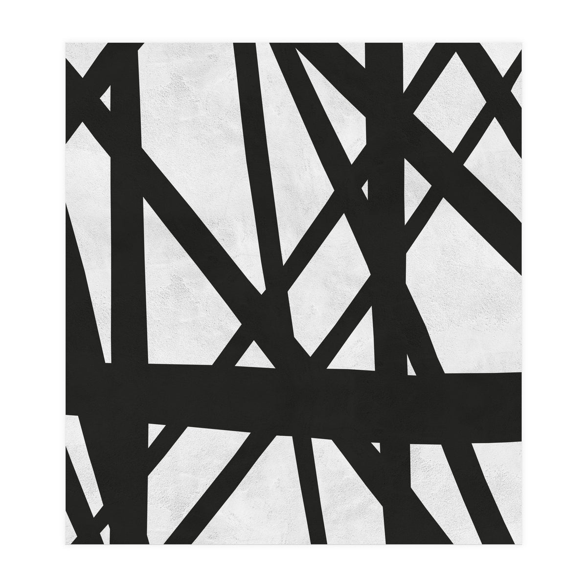 Expressionist black and white III (Print Only)