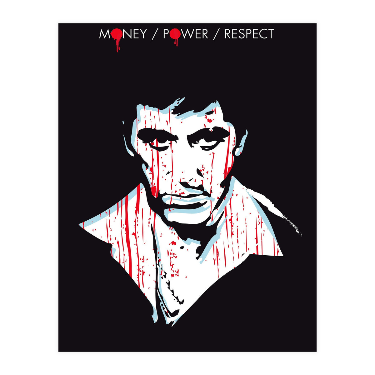Tony Montana Scarface movie poster (Print Only)