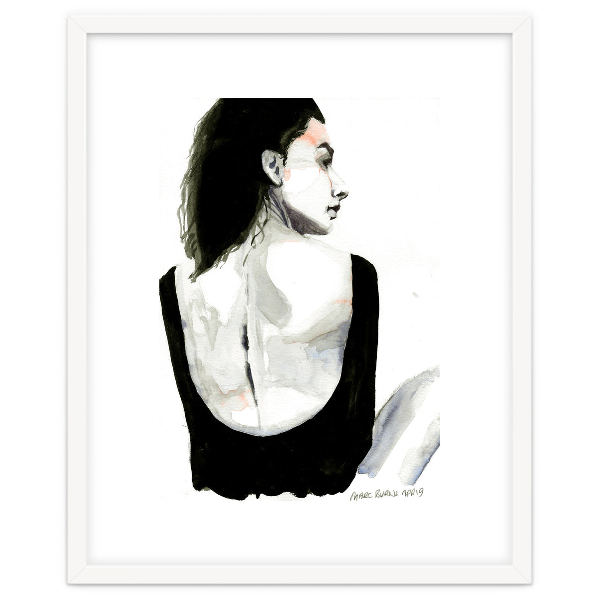 Untitled #4 - Woman with her back to us