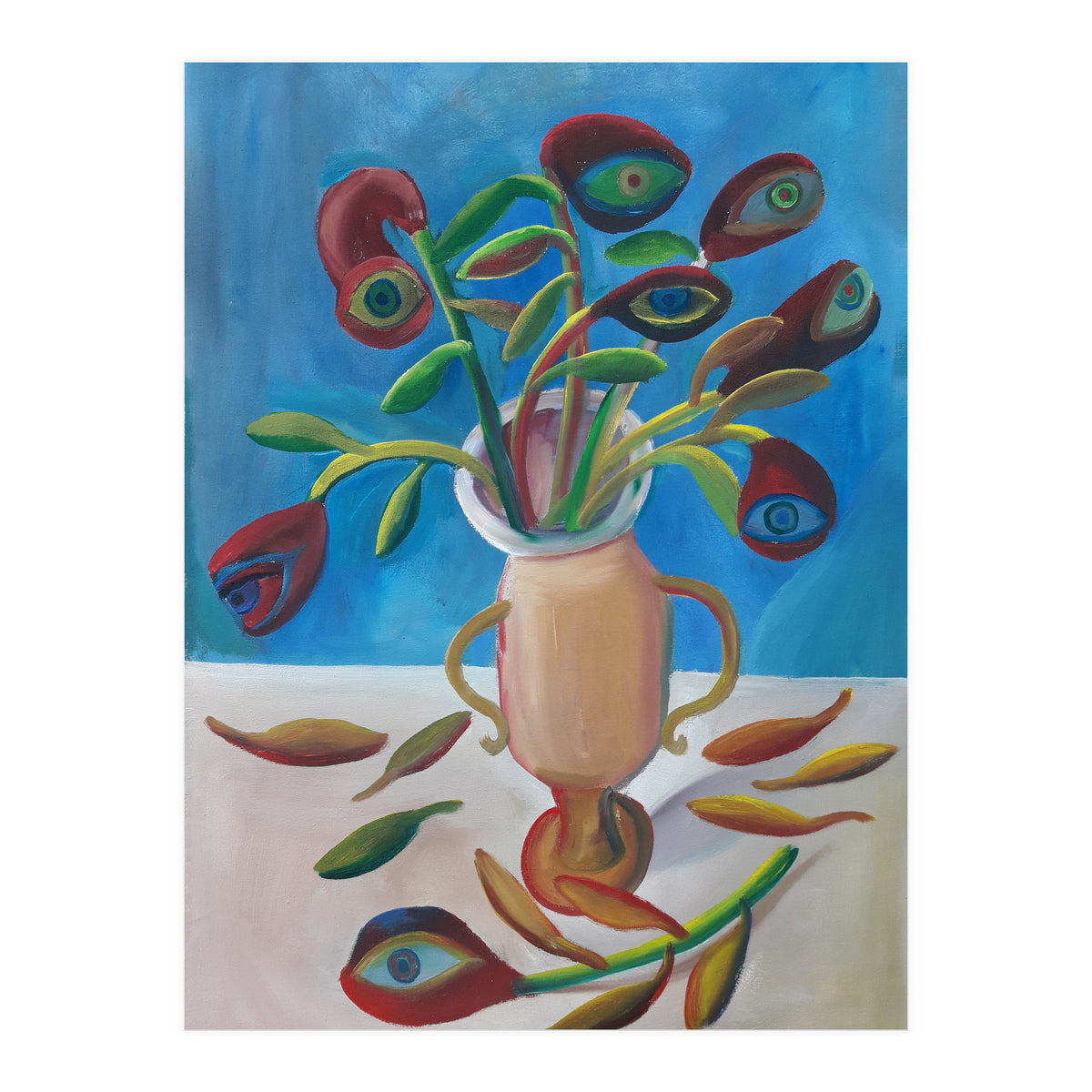 Flores Ojos (Print Only)