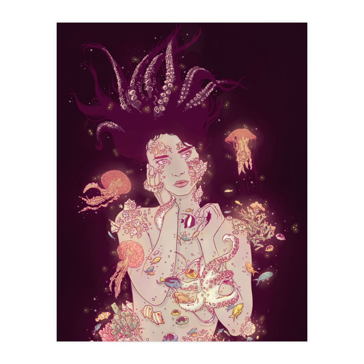 Abyss Lady (Print Only)