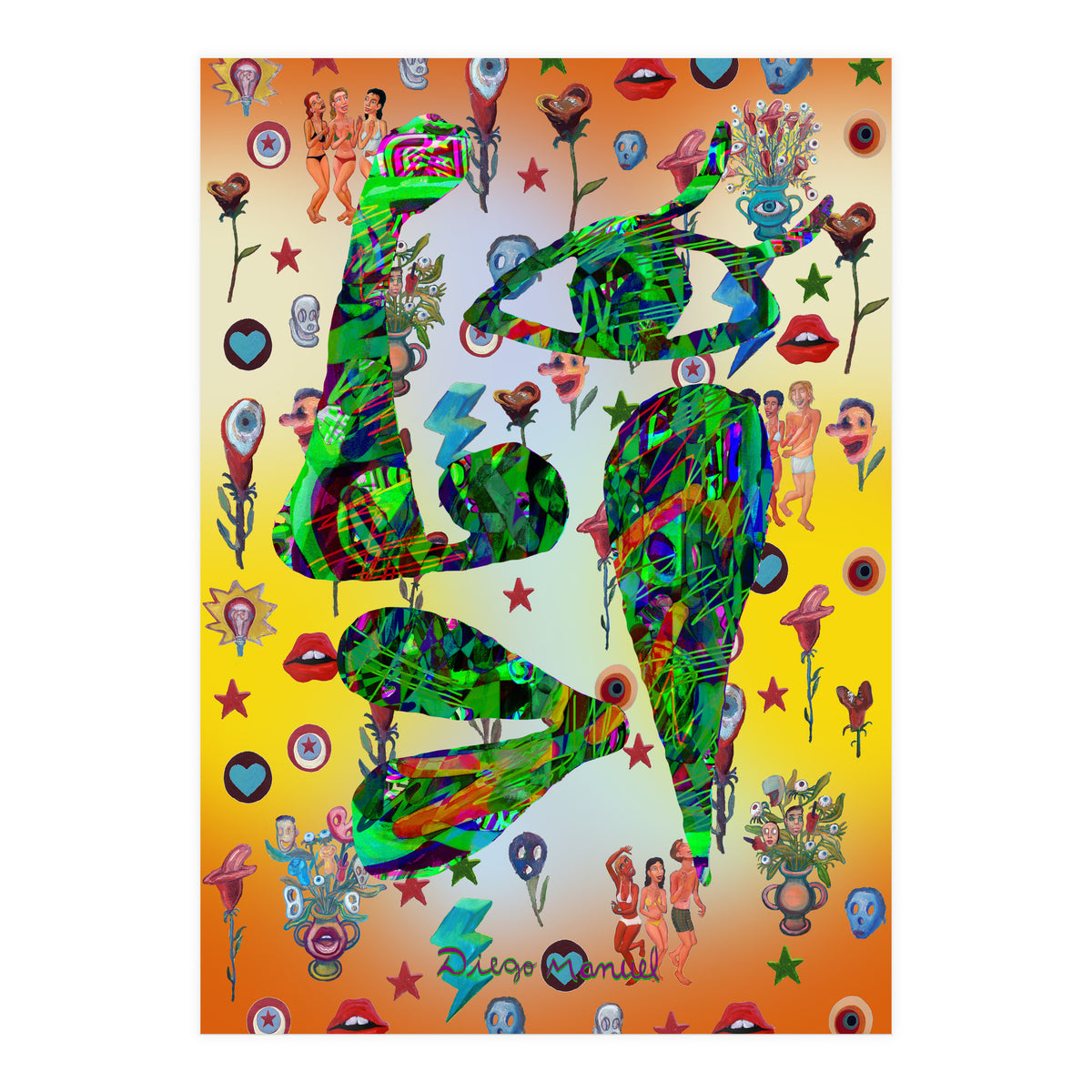 Graffiti Digital 12 2022 B 9 (Print Only)