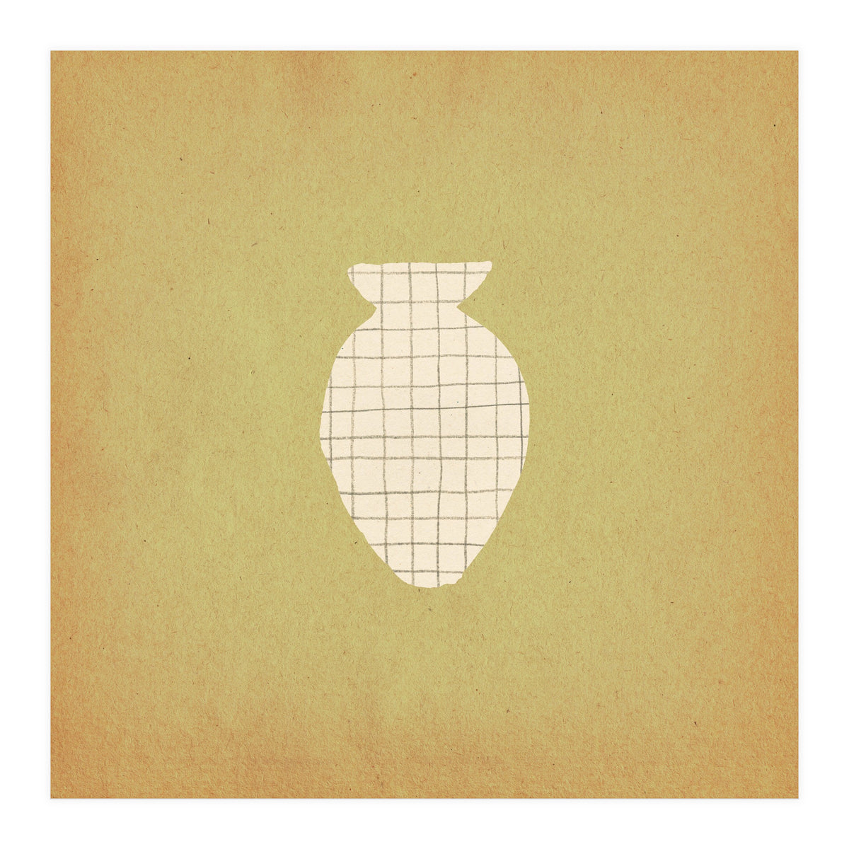 Checkered vase (Print Only)