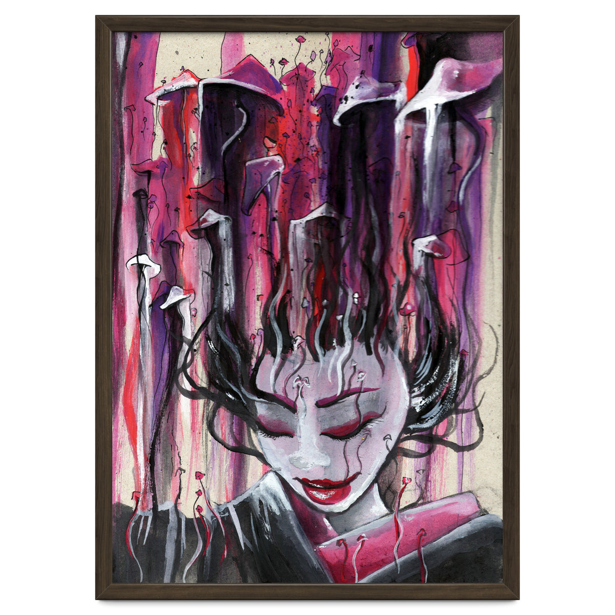 Geisha in Mushrooms: The Surrealistic Concubine