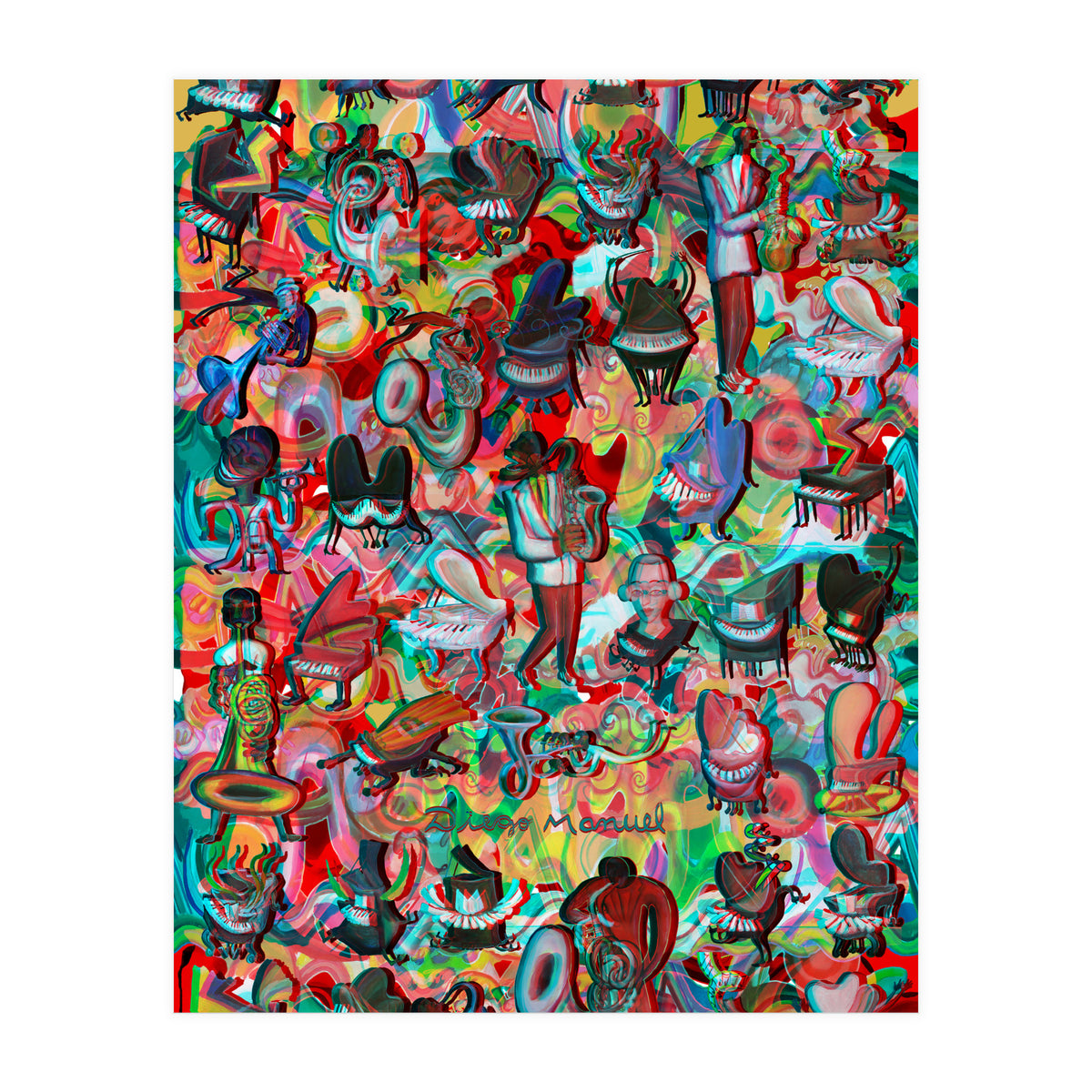 Comp Verano 4 2020 And Pianos 3d (Print Only)