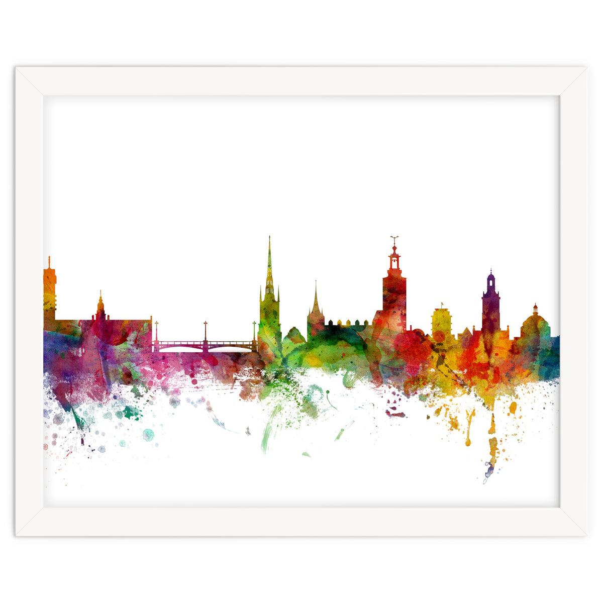 Stockholm Sweden Skyline