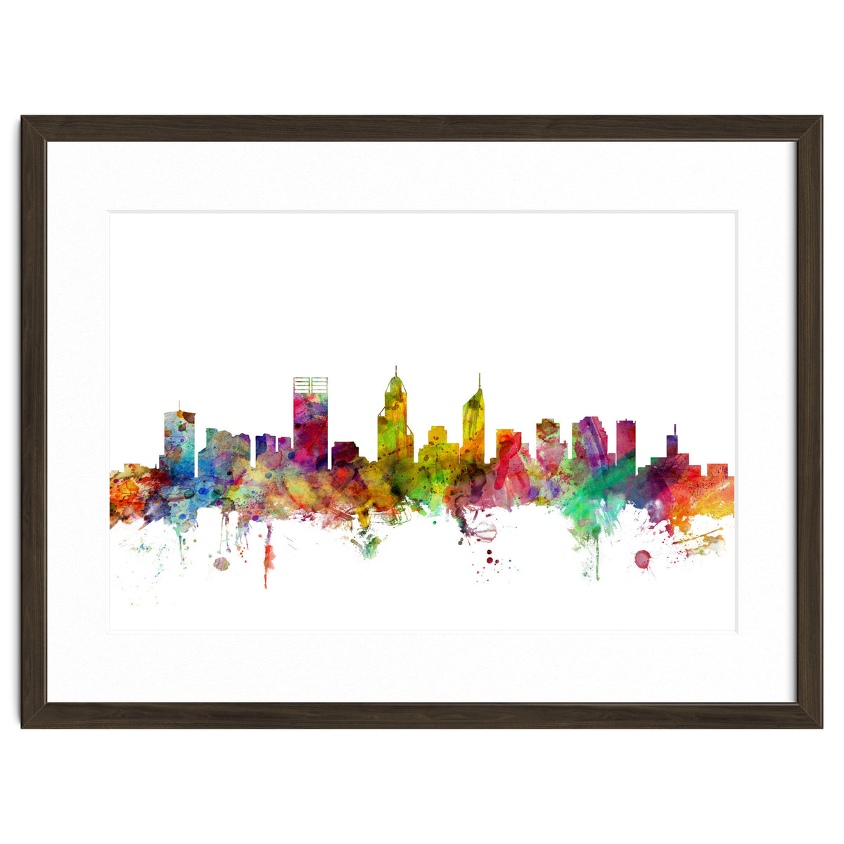 Perth Australia Skyline