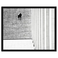 Couple On Stairs, Paris