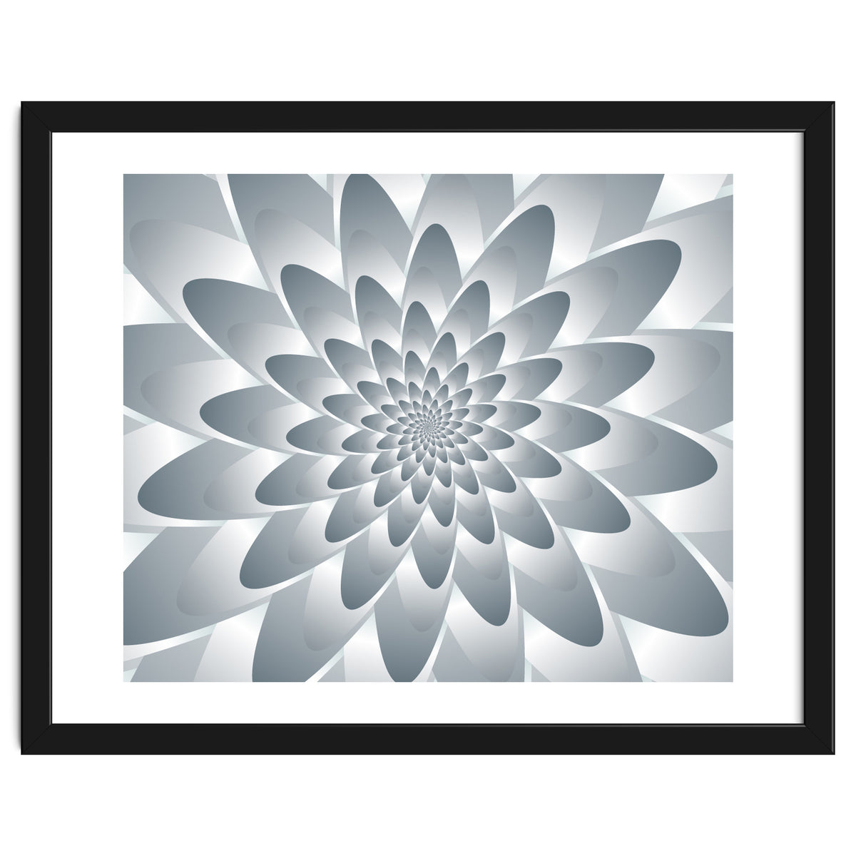 Swirl Flower Pattern