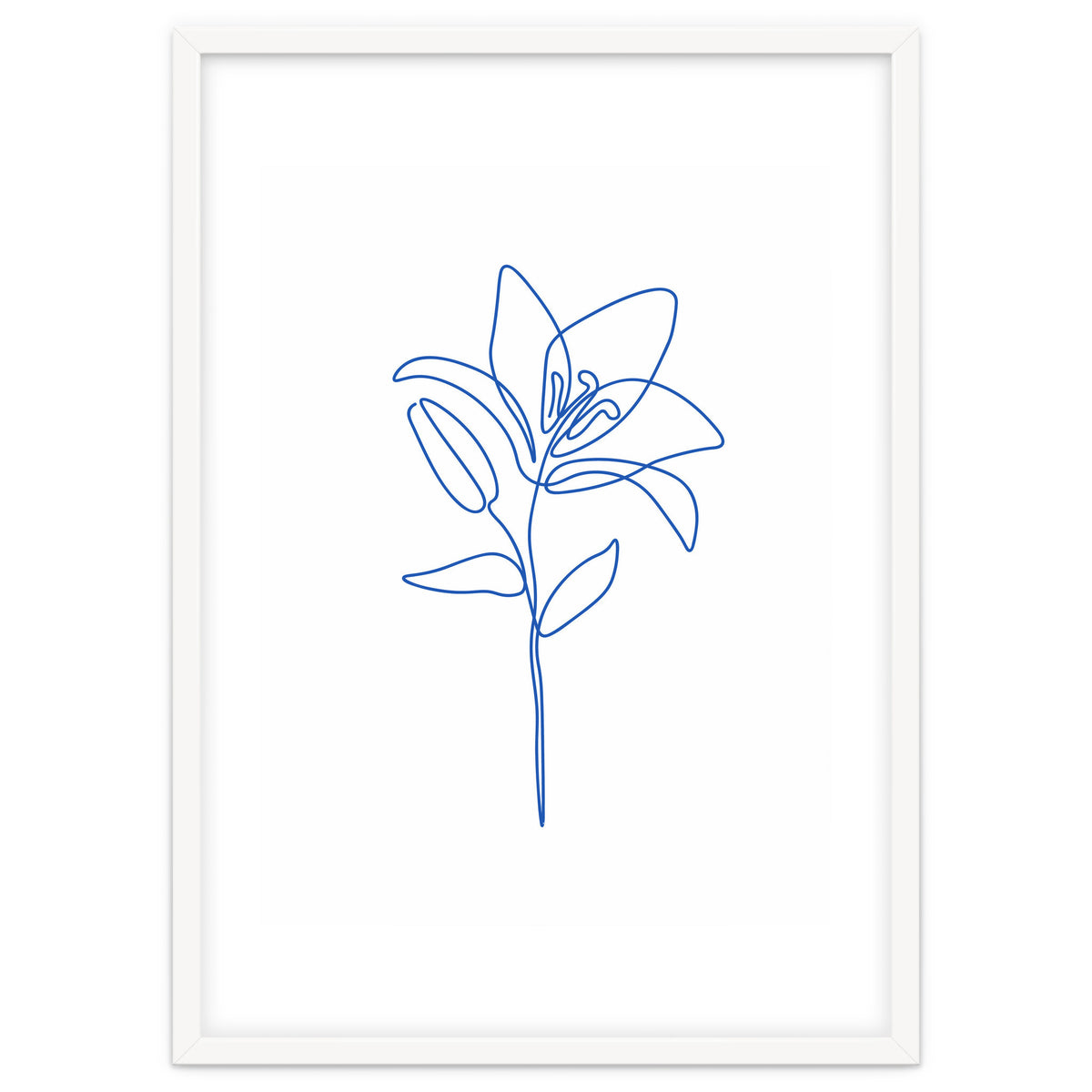 One Line Flower II