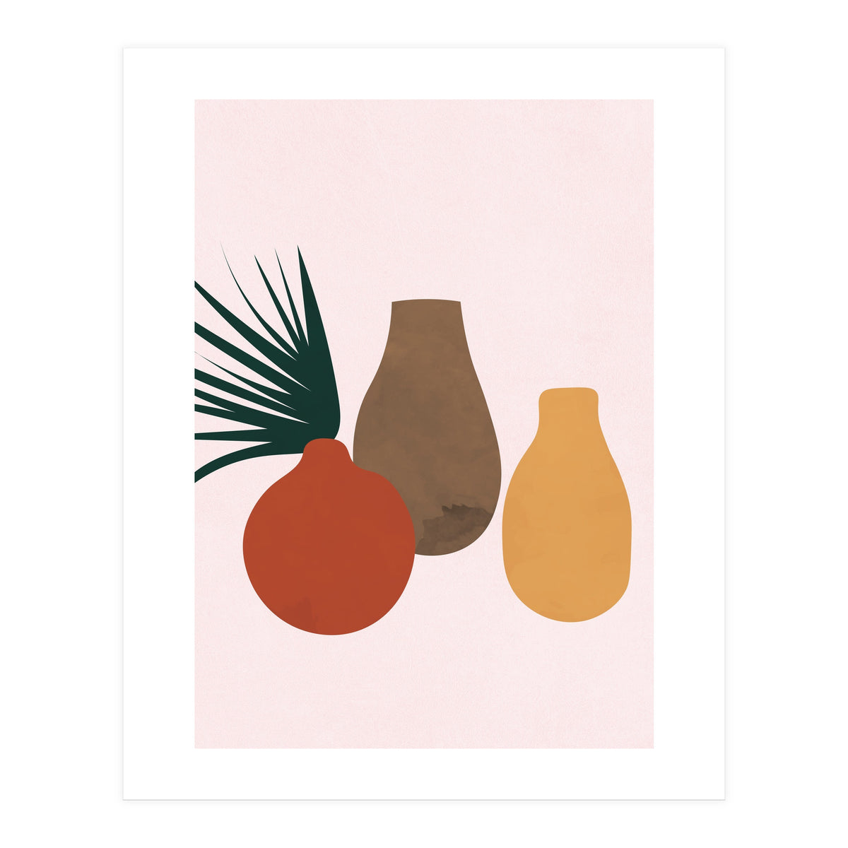 Abstract Pottery Minimal Boho (Print Only)