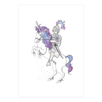 Unicorn Knight (Print Only)